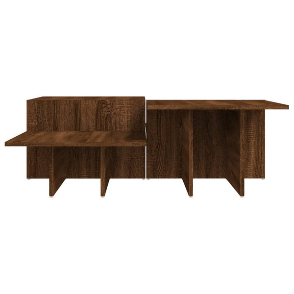 Couchtisch Set, Eichenoptik, 2 Stück