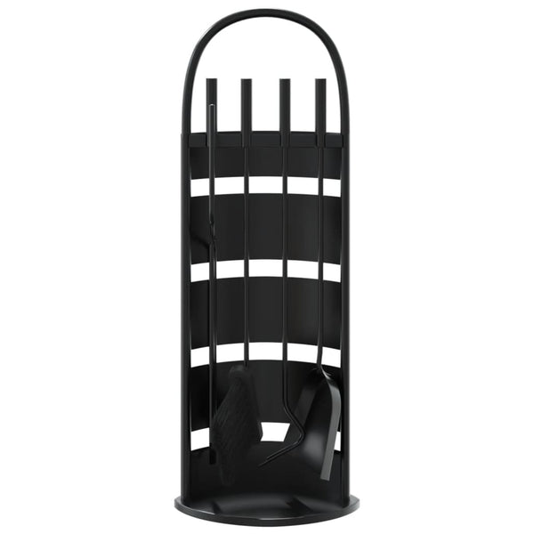 5-teiliges Kaminbesteck-Set 23 x 15 x 66 cm Stahl