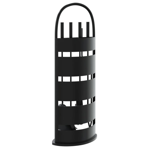 5-teiliges Kaminbesteck-Set 23 x 15 x 66 cm Stahl