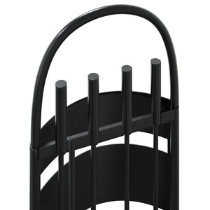 5-teiliges Kaminbesteck-Set 23 x 15 x 66 cm Stahl