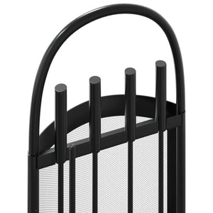 5-teiliges Kaminbesteck-Set 23 x 15 x 66 cm Stahl