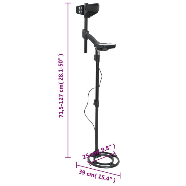 Metalldetektor mit 18 cm Suchtiefe