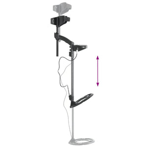 Metalldetektor mit LCD-Display, 24 cm Suchtiefe