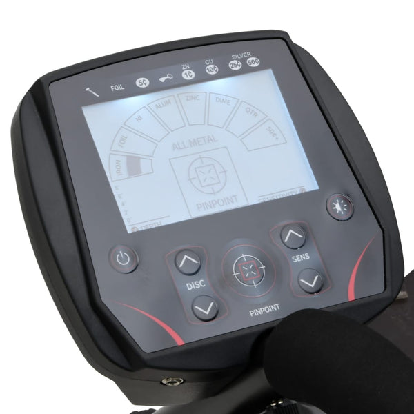Metalldetektor mit LCD-Display, 20 cm Suchtiefe
