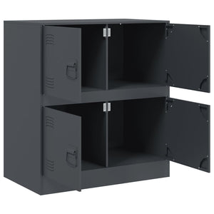 Sideboard Anthrazit 67x73 cm Stahlschrank