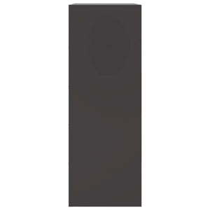 Schwarzes Stahl Sideboard, 67x39x107 cm
