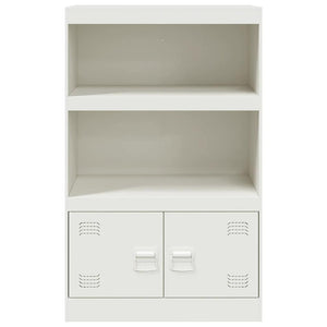 Weißes Stahl Sideboard 67x39x107 cm