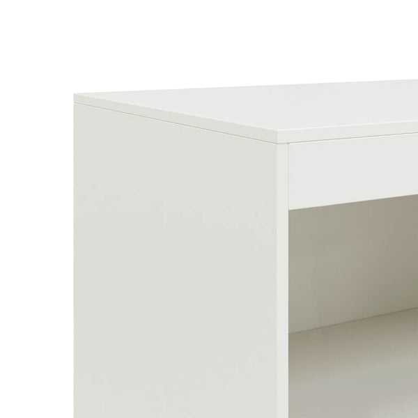 Weißes Stahl Sideboard 67x39x107 cm