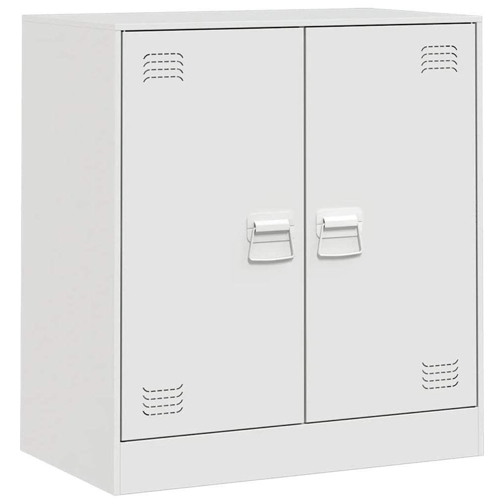 Weißes Stahl Sideboard 67 cm