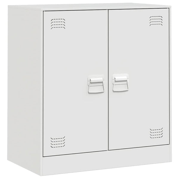 Weißes Stahl Sideboard 67 cm