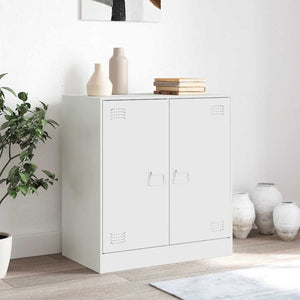 Weißes Stahl Sideboard 67 cm