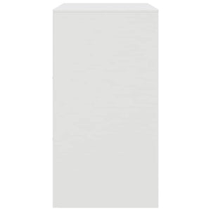Weißes Stahl Sideboard 67 cm