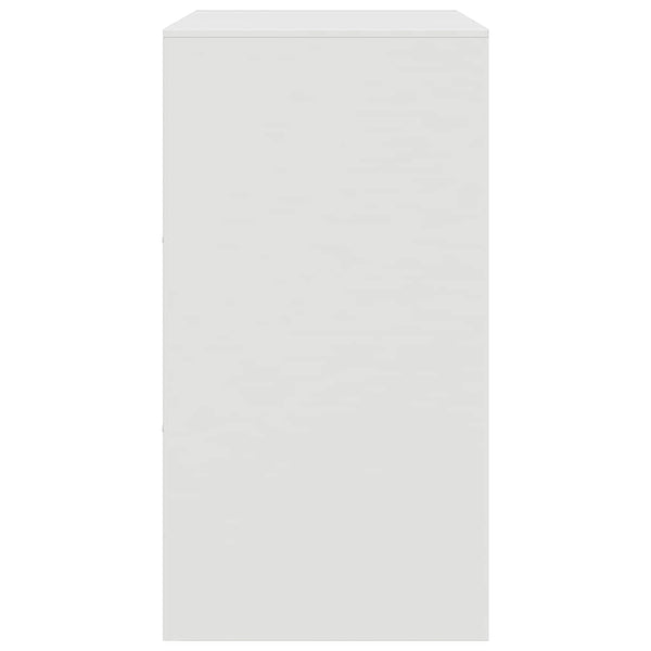 Weißes Stahl Sideboard 67 cm