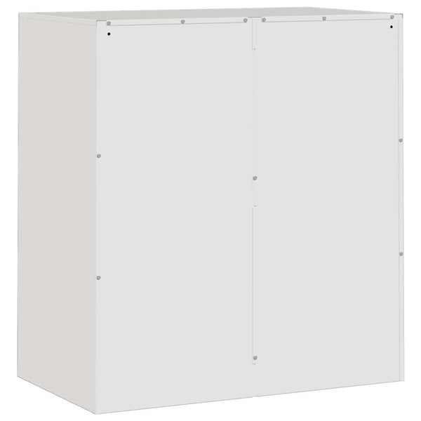 Weißes Stahl Sideboard 67 cm