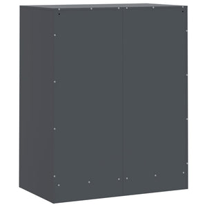 Sideboard Anthrazit 67x39x83 cm Stahl