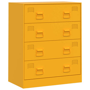 Senfgelbes Sideboard 67x39x83cm