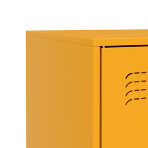 Senfgelbes Sideboard 67x39x83cm