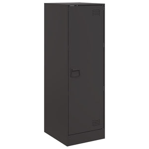 Schwarzes Stahl Sideboard 34,5x39x107 cm