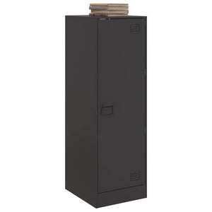 Schwarzes Stahl Sideboard 34,5x39x107 cm
