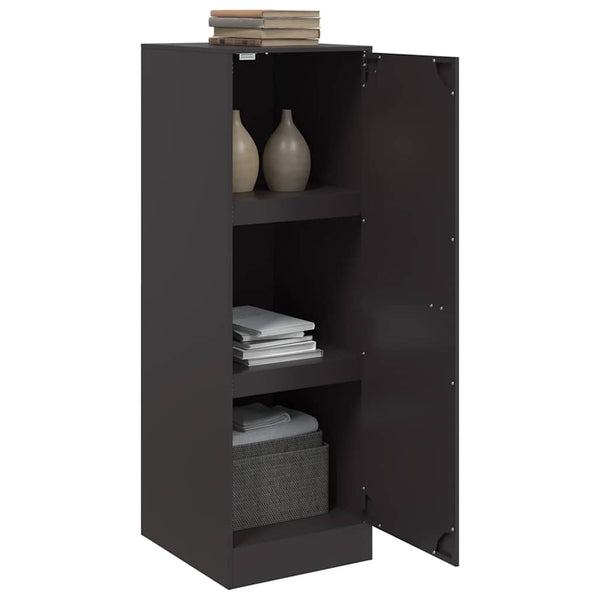 Schwarzes Stahl Sideboard 34,5x39x107 cm