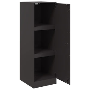 Schwarzes Stahl Sideboard 34,5x39x107 cm