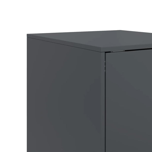 Anthrazit Sideboard Stahl 34,5x39x107 cm