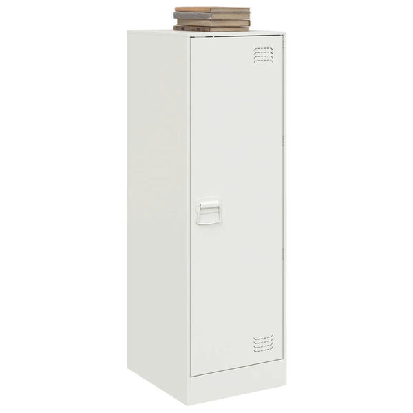 Weißes Sideboard Stahl 34,5x39x107 cm