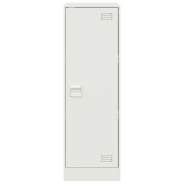 Weißes Sideboard Stahl 34,5x39x107 cm