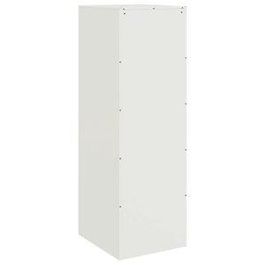 Weißes Sideboard Stahl 34,5x39x107 cm