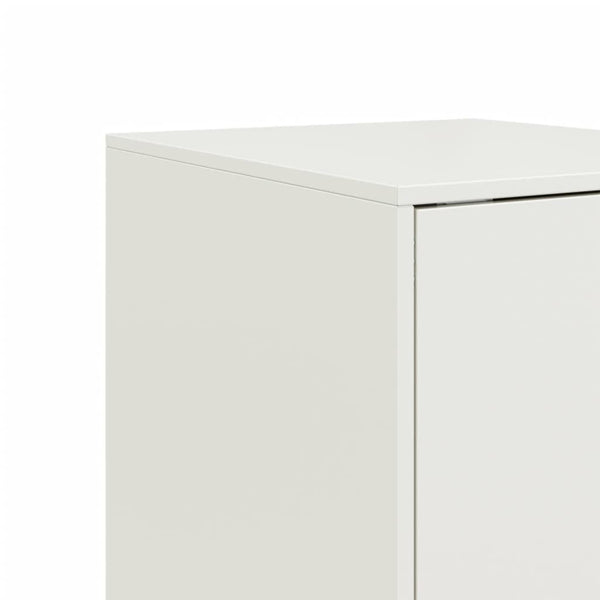 Weißes Sideboard Stahl 34,5x39x107 cm
