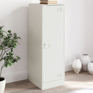 Weißes Sideboard Stahl 34,5x39x107 cm