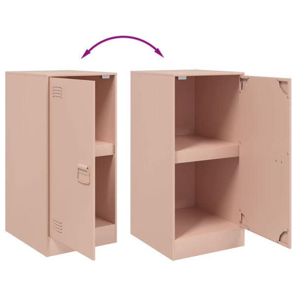 Rosa Sideboard Stahl 34,5x39x73cm