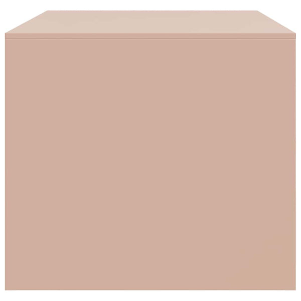 Rosa Couchtisch Stahl 67x50x44 cm