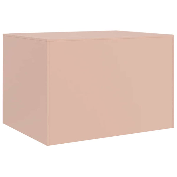 Rosa Couchtisch Stahl 67x50x44 cm