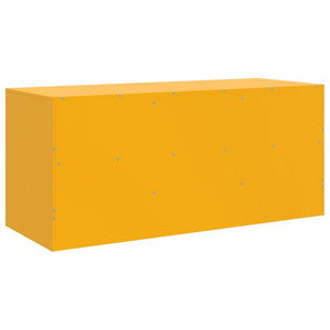 TV-Schrank Senfgelb Stahl 99 cm