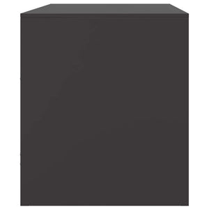TV-Schränke Schwarz Stahl 67x39x44cm, 2er-Set