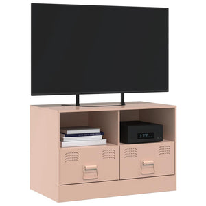 Rosa TV-Schrank Stahl 67x39x44cm
