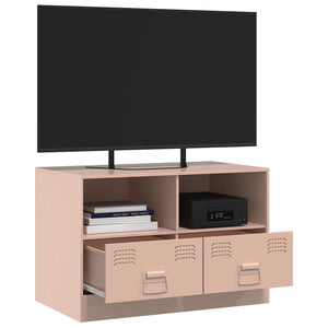 Rosa TV-Schrank Stahl 67x39x44cm