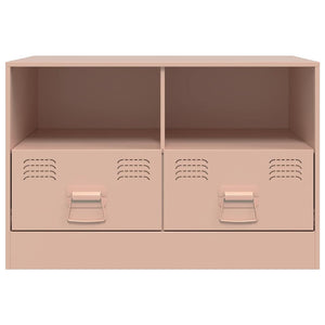 Rosa TV-Schrank Stahl 67x39x44cm