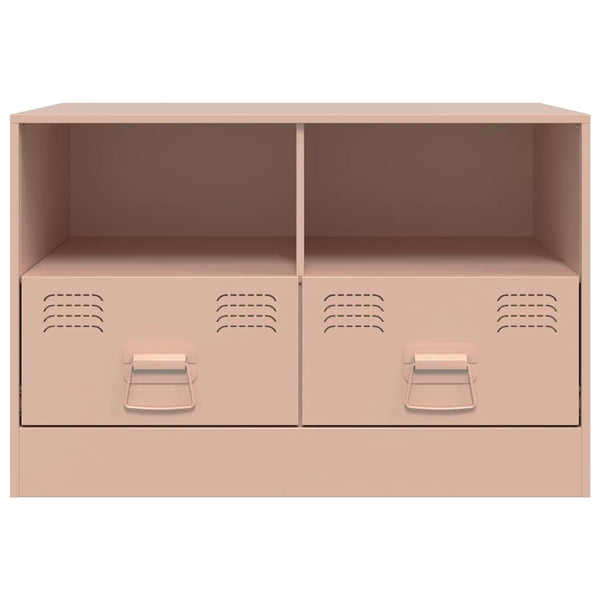Rosa TV-Schrank Stahl 67x39x44cm