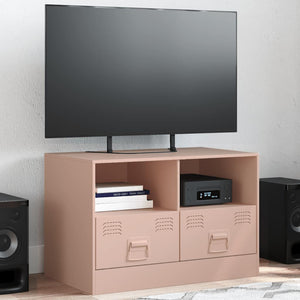 Rosa TV-Schrank Stahl 67x39x44cm