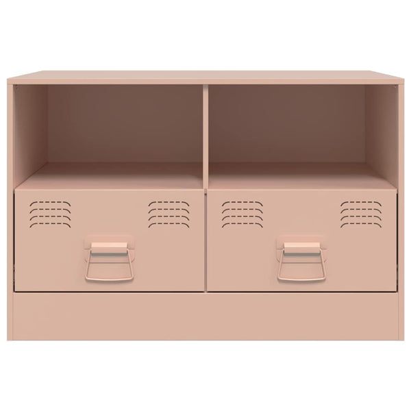 Rosa TV-Schränke, 2er Set, 67 cm