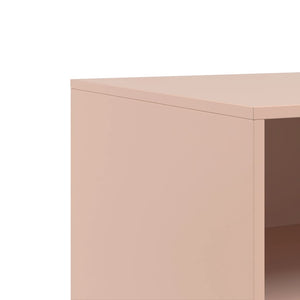 Rosa TV-Schränke, 2er Set, 67 cm