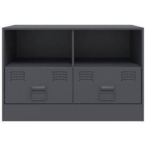 TV-Schrank Anthrazit Stahl 67 cm