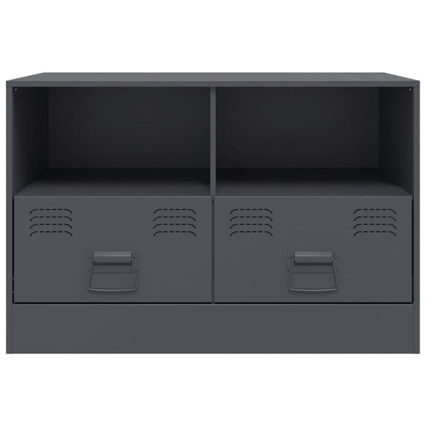 TV-Schrank Anthrazit Stahl 67 cm
