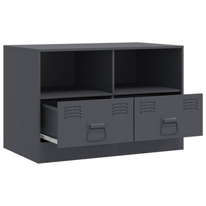 TV-Schrank Anthrazit Stahl 67 cm