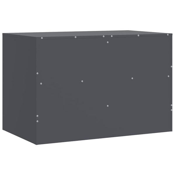 TV-Schrank Anthrazit Stahl 67 cm