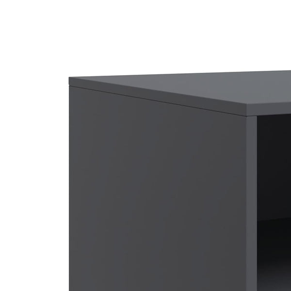 TV-Schrank Anthrazit Stahl 67 cm