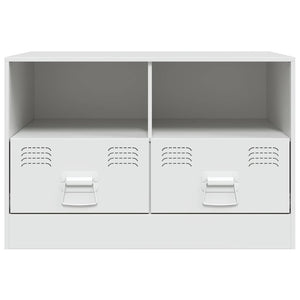 TV-Schränke, 2er-Set, Weiß, 67 cm