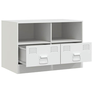 TV-Schränke, 2er-Set, Weiß, 67 cm